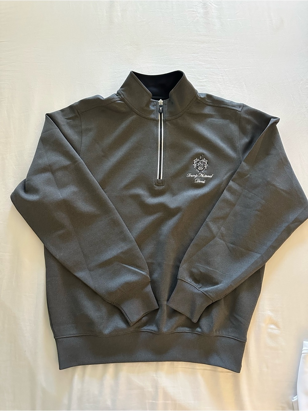 Trump National Doral Golf Quarter-Zip - Dark Gray